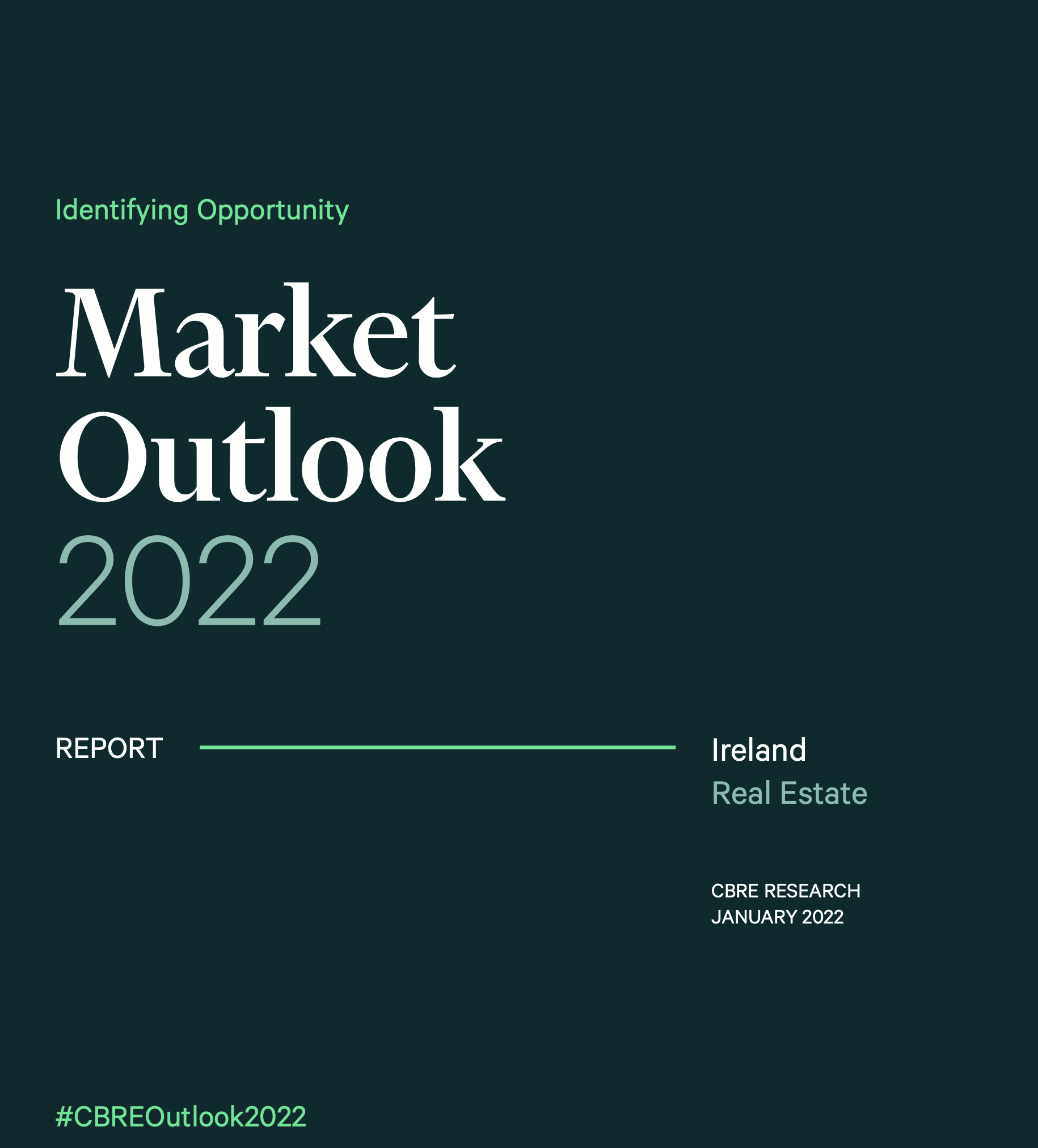 CBRE – Market Outlook 2022